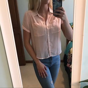 Light pink blouse